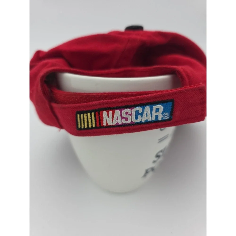 Vintage Dale Earnhardt Jr #8 2002 MLB All Star Game Budweiser Hat Cap NASCAR Red